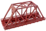 Rokuhan Z Gauge R088 Red Short Single Track Truss Bridge Model Train Accessory. Fixed Price $38.22.