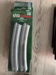 6PK Brand New Kato Ho Scale 2-240 Unitrack Curved R28 3/4 4PCS Per Pack. Fixed Price $119.99.