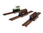 Kato Scale Terminal Joint Cable 90CM Blue White Model Train Track Accessory. Fixed Price $134.98.