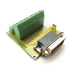 F&k Delvotec 1178 12 Breakout Board, 15-PIN D-sub Male To Terminals. Fixed Price $35.00.