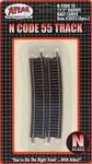 Atlas 2023 Code 55 Track W/nickel Rail & Brown Ties 17-1/2" Radius. Fixed Price $7.99.