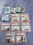 Lot Of 12 Marklin Ho #7522, 8999, 7164 + Track & Train Parts. New See Pics. Fixed Price $54.99.