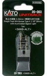 Scale Kato Unitrack 20-063 Concrete Illuminated Bumper Straight. Fixed Price $11.05.