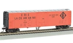 Bachmann Ho Scale New 2026 Erie Lackawanna 50' Steel Reefer 17928. Fixed Price $24.48.