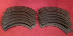 Tyco B-5831 9" Curve Track 1/4 Circle Lot Of 12 Please Read. Fixed Price $17.91.