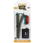 Bachmann 44862 Ez-track Remote Switch Right-hand Turnout Nickel Silver Scale. Fixed Price $32.99.