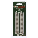 Kato #20-020 Scale 124MM (4 7/8") Straight Unitrack Code 80 Sections. Fixed Price $10.25.