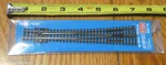 Peco #SL-389 Turnout #8 Code 80, Long, 36" Radius Diverging Route -- Left Hand. Fixed Price $24.64.