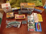 Vintage H.o. And 9MM Scale Train Cars Accessories (read Desc.). Fixed Price $99.00.