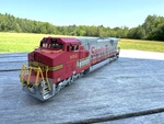 Bachmann Spectrum 86007 Ge Dash 8-40CW Wide Cab Diesel (santa Fe) #854 Ho Scale. Fixed Price $65.00.