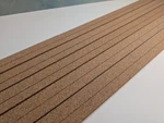 Atlas 70000251 Ho Scale Cork Roadbed, 3' Long (5 Pcs). Fixed Price $25.28.