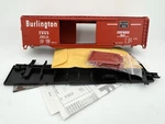 Vintage Athearn 1310 Ho Scale Burlington 50' Double Door Boxcar Road #48513. Fixed Price $14.00.