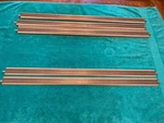 Bachmann Ho Scale Bulk Ez-track W/ Nickel Silver Rail 36IN Straight (2). Fixed Price $29.50.