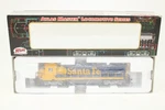 Atlas Master Ho Scale Santa Fe Ge Dash 8-40B Diesel Locomotive # Nos Dcc. Fixed Price $138.00.