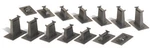 Bachmann 44471 Ho Scale 14-PIECE Graduated Pier Set. Fixed Price $30.69.