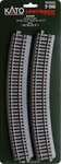 Kato 2-240 Ho Unitrack 28 3/4 Radius Curve Pieces. Fixed Price $24.15.