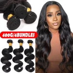 1-4BUNDLES Braziian Indian Virgin Human Hair Weave Weft Unprocessed Usa. Fixed Price $124.25.