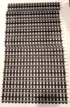 Gargraves Phantom Rigid Straight Rail Track, Lot Of 10 Pieces, 12.5 Inches Long. Fixed Price $55.00.