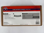 Lionel Piece Curved Battery Gauge Track Set Model 712138. Fixed Price $17.99.