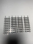 Lot Of American Flyer Pikemaster 1/4 Straight Tracks With Pins Nos. Fixed Price $19.00.