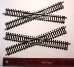 Pcs, Ahm Ho Scale 30 Degree Crossing Track #2256 Brass Code 100 Rail W/ Joiner. Fixed Price $10.99.