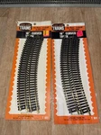 Ho Scale 2 Packages Of Life-like 18" Curved Track T601. Fixed Price $15.00.