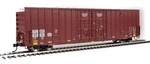 Walthers Mainline Ho 60' High Cube Plate F Boxcar Ttx Tbox Brown Tobx Patched. Fixed Price $29.98.