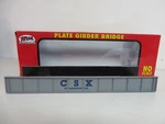 Atlas (ho-scale) Csx Plate Girder Bridge (code 100 Track/ Length 9") Nib. Fixed Price $16.96.