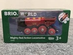 Nib Brio World Mighty Red Action Locomotive 33592 Train New. Fixed Price $31.98.