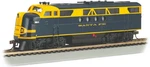 Bachmann Trains - F7A Dcc Ready Locomotive Santa Fe Blue & Yellow Ho Sc.... Fixed Price $187.05.
