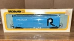 Vtg Bachmann Ho Scale The Rock" 51' Plug Boxcar 57028 Light Blue. Fixed Price $10.00.