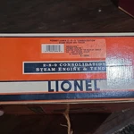 Lionel Scale Prr 2-8-0 Consolidation Steam Locomotive W/ Tender Mpn 6-28086. Fixed Price $230.00.