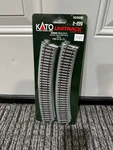 Kato 2-220 Ho Guage Code 83 R610-22.5 Curved Track R24" (pack Of 4). Fixed Price $19.99.