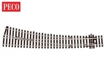 Peco Ho Code 75 Streamline Curved Double Radius Turnout Right Hand, Elec SL-E186. Fixed Price $61.98.