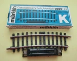 Marklin 2229 Ho Scale Track Curved Circuit. Fixed Price $7.99.