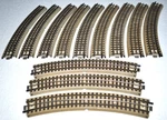 Marklin Rare 3700 1/1 Solid Rail Ho Radius Track Sold As (1) One Piece -ex. Fixed Price $8.39.