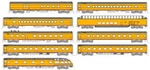 Kato Scale Milwaukee Road Olympian Hiawatha, Post 1955 Scheme Pcs 106089. Fixed Price $251.41.