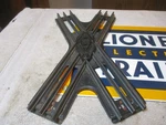 Lionel #020X Postwar Gauge 45 Degree Crossing Crossover Track. Fixed Price $10.07.