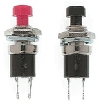 Miniatronics Switches Push-button Spst Momentary Normally Open 1/4IN 33-025-02. Fixed Price $13.98.