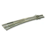 Peco SL-E387 Scale Code 80 Electrofrog Large Curved Turnout Left Hand. Fixed Price $35.42.
