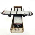 Trix Modell Ho Scale 20 72 Two Flat Fixed Stake German Metal Die Cast Cars 1950. Fixed Price $44.50.