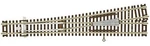 Atlas 2811 Z Scale 6 Left Turnout. Fixed Price $22.99.