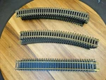 Atlas Ho Scale Snap Track 19 Curves & 6 Straight (25 Pieces Total). Fixed Price $15.26.