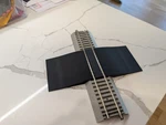 Scale Railroad Crossing For Lionel American Flyer Fastrack 3.5" Asphalt. Fixed Price $12.99.