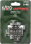 Kato Usa, Inc. Ho 60MM 2-3/8" 90-DEGREE Crossing, KAT2401. Fixed Price $22.99.