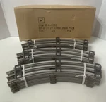 K-line O-27 Curve Track Item No. K-0202 24 Pieces Box. Fixed Price $50.00.