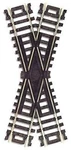 Atlas 839 Ho Snap Track Crossing 30 Degrees, Nickel Rail, Black Ties. Fixed Price $18.99.