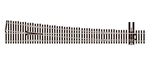 Peco SL-U8381 Ho Code Right Hand 8TH Radius Turnout. Fixed Price $47.90.