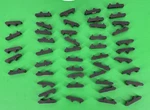 Marklin 7171 M-track Sound Deadening Insulation Rubber Blocks (45) Screws. Fixed Price $15.99.