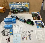 Playmobil 1995 Passenger Model 4005 Electric Train Track Set Cars Rare See Ad.. Fixed Price $350.00.